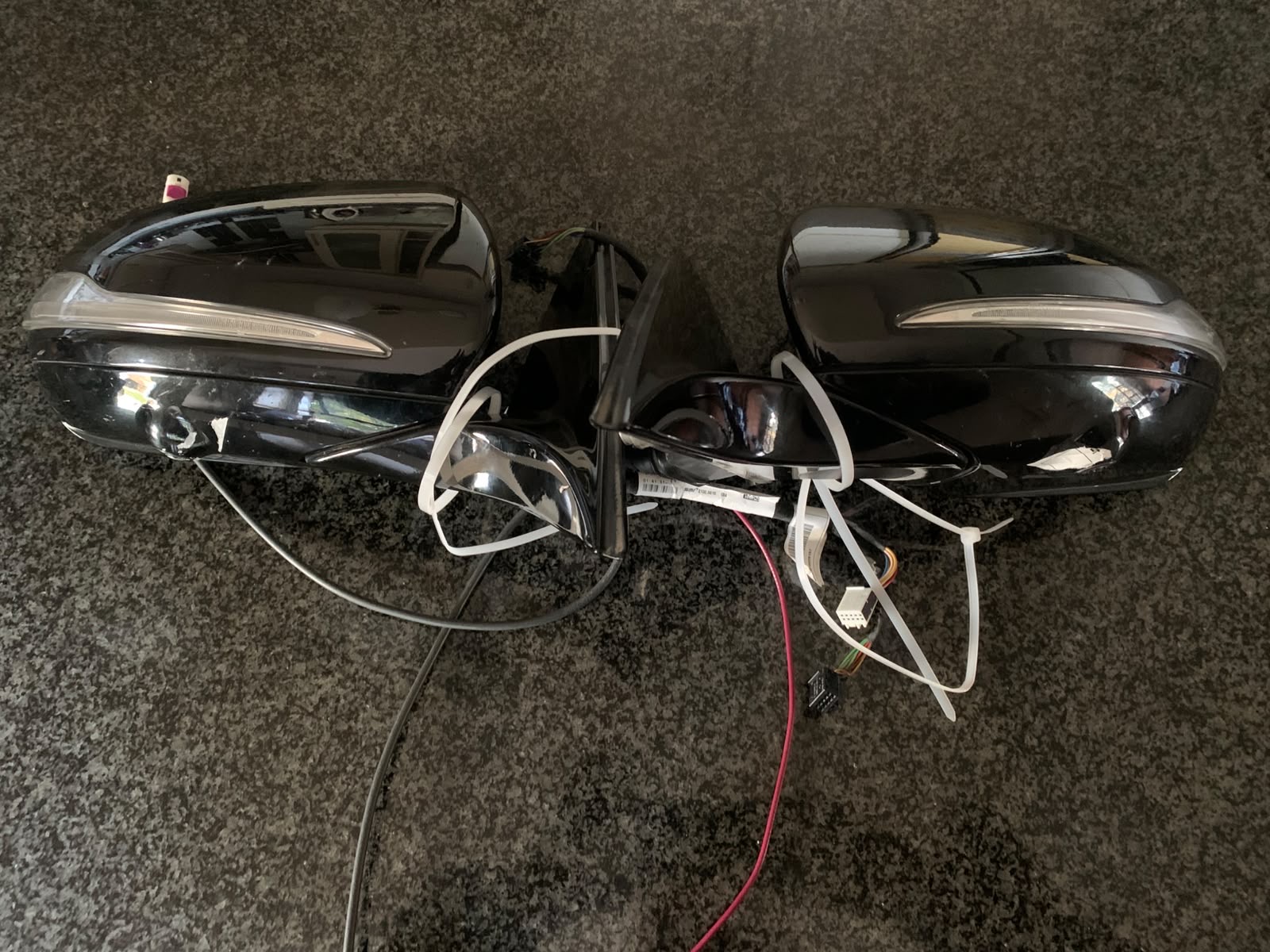 Power-Fold LED Side Mirrors (Pair)
